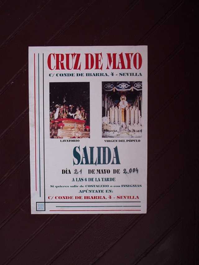 P5210011 Info poster - Cruz de mayo - Sevilla